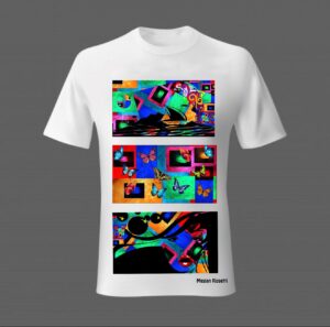 Fragments of Color & Soul – Unisex Art Statement Tee